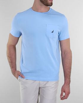 Men T-Shirt Nautica 3NCV41050 4nn noon blue 