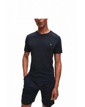 Ανδρική Κοντομάνικη Μπλούζα με Στρογγυλή Λαιμόκοψη Calvin Klein - S S 2 Pk