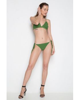 Γυναικείο Μαγιώ Bikini  Minkpink -  Lush Shirred Tassle Top