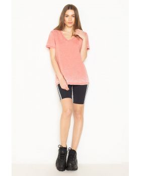 Only - Michelle Burn Out Denim Tee 
