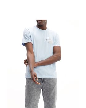 Ανδρική Κοντομάνικη Μπλούζα Calvin Klein - Two Tone Monogram