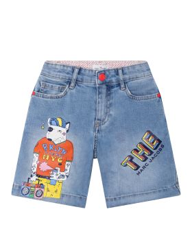 Little Marc Jacobs - 519 K Denim Bermuda Shorts 