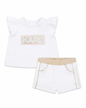 Βρεφικό Set Μπλούζα και Σορτς Karl Lagerfeld - 8108