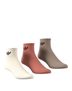 Unisex Κάλτσες 3 Ζευγάρια Adidas - Mid Ankle