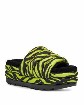 Ugg - Puft Slide Tiger Print Low Heels 