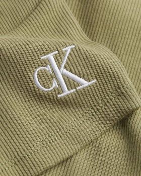 Γυναικεία Κοντή Μπλούζα Calvin Klein - CK Rib