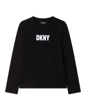 Παιδική Μακρυμάνικη Μπλούζα DKNY - 5S32 K