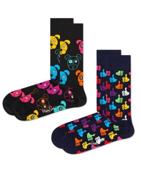 Happy Socks - 2-Pack Classic Dog Socks 