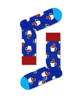 Unisex Set Δώρου Κάλτσες Happy Socks 2 Ζευγάρια -  Candy Cane & Cocoa