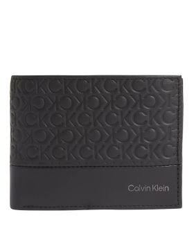 Calvin Klein - Subtle Mono Triflold 10cc W/Coin Wallet 
