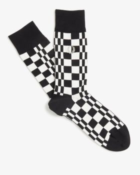 Ανδρικές Κάλτσες Fred Perry 1 Ζευγάρι - Chequerboard