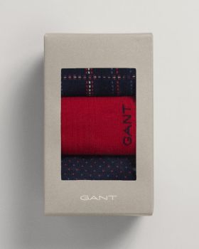 Ανδρικό Set Δώρου Κάλτσες Gant 3 Ζευγάρια - Check