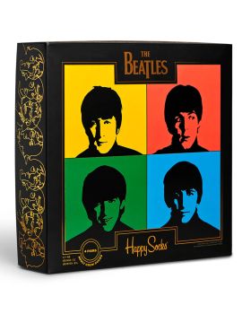 Ανδρικό Set Δώρου Happy Socks 4 Ζευγάρια - The Beatles