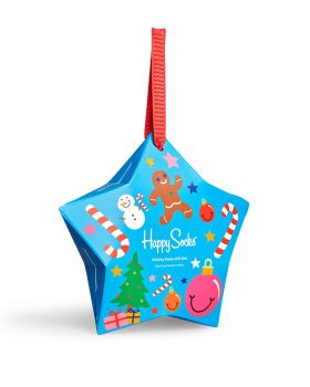 Happy Socks - 2-Pack Kids Holiday Socks Gift Set 