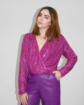 Access - 2610 Blouse with sequins 