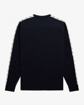 Fred Perry - Taped Long Sleeve T-Shirt     