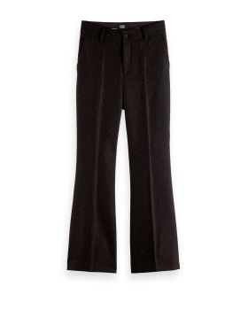 Scotch & Soda - High rise flare trousers with sequins 