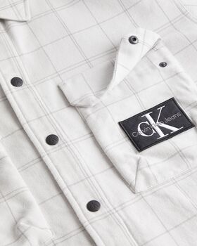 Calvin Klein - Badge Shadow Check Overshirt 