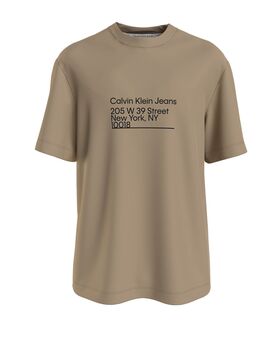 Calvin Klein - CK Address Logo Tee 