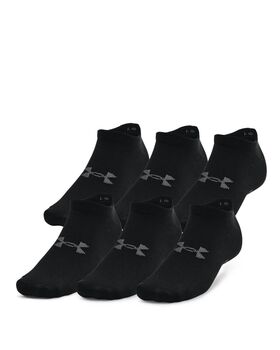Under Armour - Essential No Show 6pk Socks 