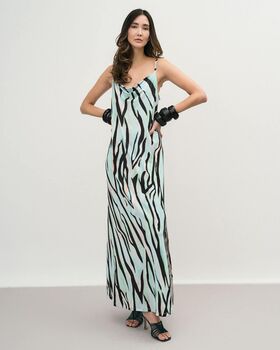 Access - 3378 Maxi Zebra Dress 