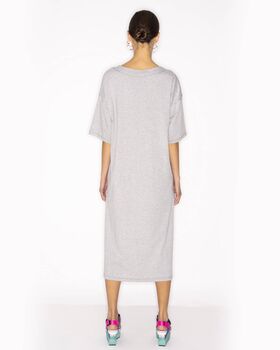 Peace And Chaos - Zestful Grey Dress 