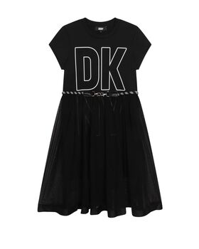 Παιδικό Κοντομάνικο Φόρεμα DKNY  - 2867 K
