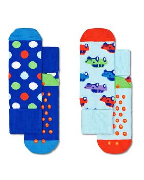 Παιδικές Κάλτσες Happy Socks 2 Ζευγάρια - Kids Car Anti-Slip