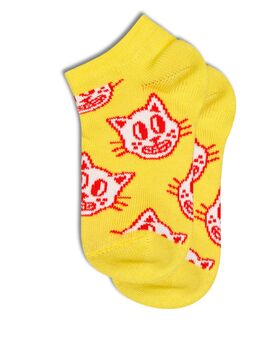 Παιδικές Κάλτσες Happy Socks 2 Ζευγάρια - Kids Cat & Mouse Low