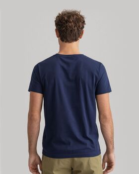 Ανδρική Κοντομάνικη Μπλούζα Gant - 4100