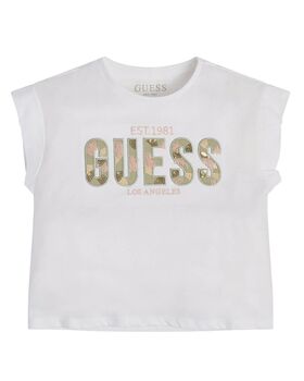 Παιδική Κοντομάνικη Μπλούζα Guess - Ss