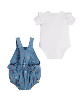 Guess - Set Ss Body+Chambray Overall  