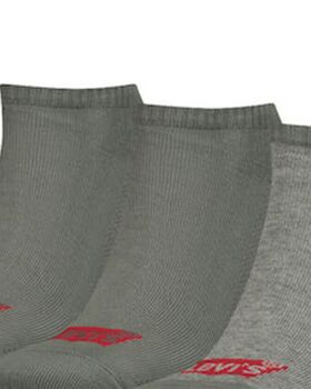 Unisex Κάλτσες Levis 3 Ζευγάρια - Low Cut Batwing Logo