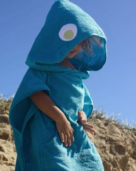 Παιδική Πετσέτα Θαλάσσης με Κουκούλα Sunnylife - S3VBHTST Shark Tribe
