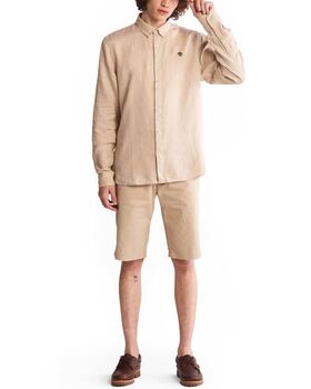 Πουκαμισο Linen Shirt TB0A2DC32691 humus 270 - light beige