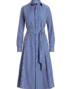 Φορεμα N Ashtn Dr-Long Sleeve-Day Dress 211891430001 400 Blue 