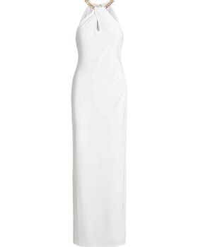 Φορεμα Zakiya-Long Sleeve-Gown 253889321001 100 White