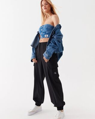 Γυναικείο Παντελόνι Calvin Klein - Technical Cargo Knit