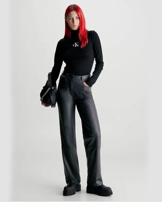 Γυναικείο Παντελόνι Calvin Klein - Coated Milano Hr
