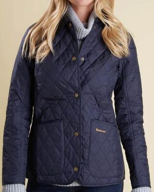 Women Jacket Barbour Annandale Quilt LQU0475 BRNY91 ny91 navy