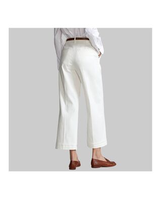 Polo Ralph Lauren - Wd Lg 8002 Chno-Cropped-Flat Front Trousers 