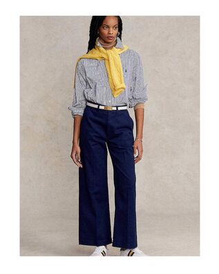 Polo Ralph Lauren - Wd Lg 8004 Chno-Cropped-Flat Front Trousers