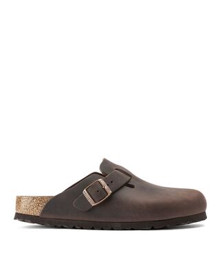 Unisex Flats Παντόφλες Birkenstock - Bs Classic Boston Leoi 860133003548