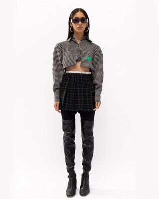 Mallory The label - Tribeca Crop Shirt 