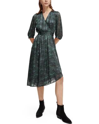 Γυναικείο Φόρεμα Scotch & Soda - Asymmetric Wrap 173367 SC6357