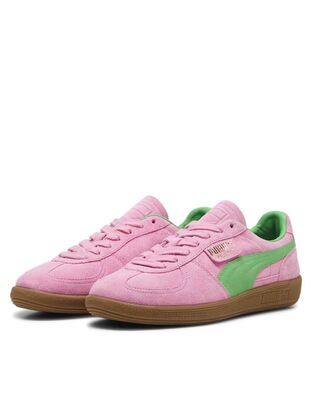 Women Sneakers Puma Palermo Special 397549 01 pink delight-puma green-gum 