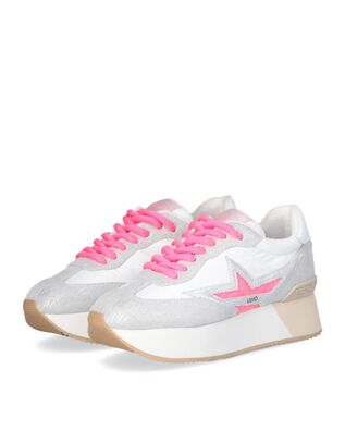 Sneakers Sport Phase 1 Dreamy 03 BA4083PX480 s3209 silver/white/fuxia fluo