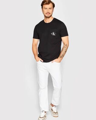 Ανδρική Κοντομάνικη Μπλούζα Calvin Klein - Core Monogram Pocket