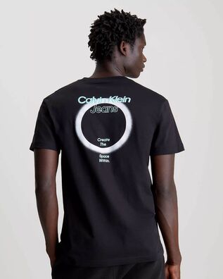 Ανδρική Κοντομάνικη Μπλούζα Calvin Klein - Eclipse Graphic