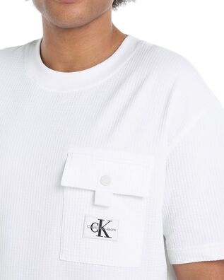Ανδρική Κοντομάνικη Μπλούζα Calvin Klein - Texture Pocket Ss